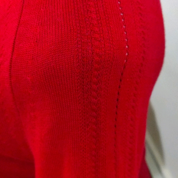 Red Cardigan - Picture 3 of 4